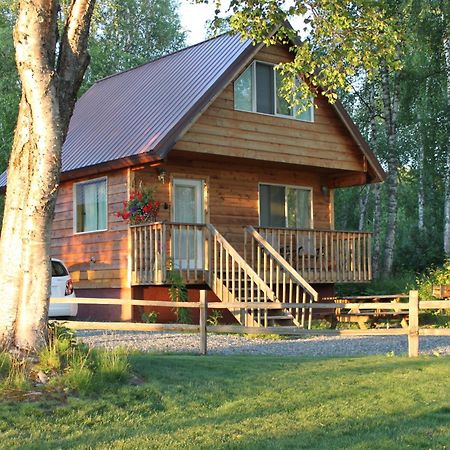 Susitna River Lodging, Riverside Cabins تالكيتنا المظهر الخارجي الصورة