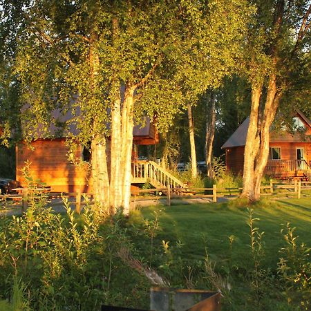 Susitna River Lodging, Riverside Cabins تالكيتنا المظهر الخارجي الصورة